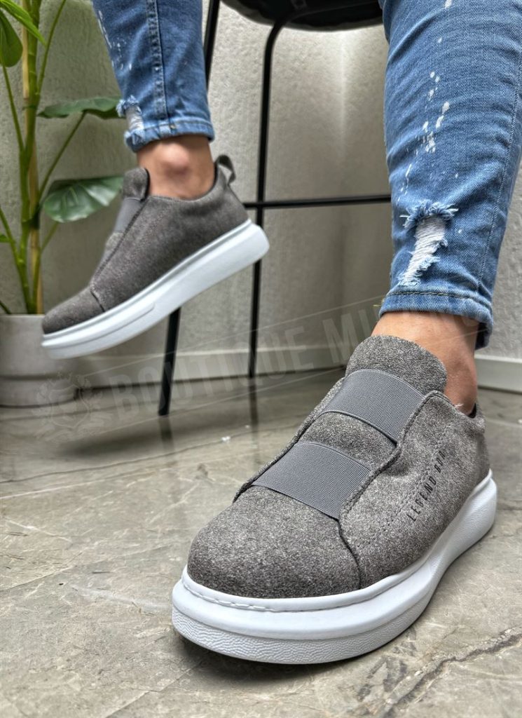 Adidasi barbatesti velur eco gri