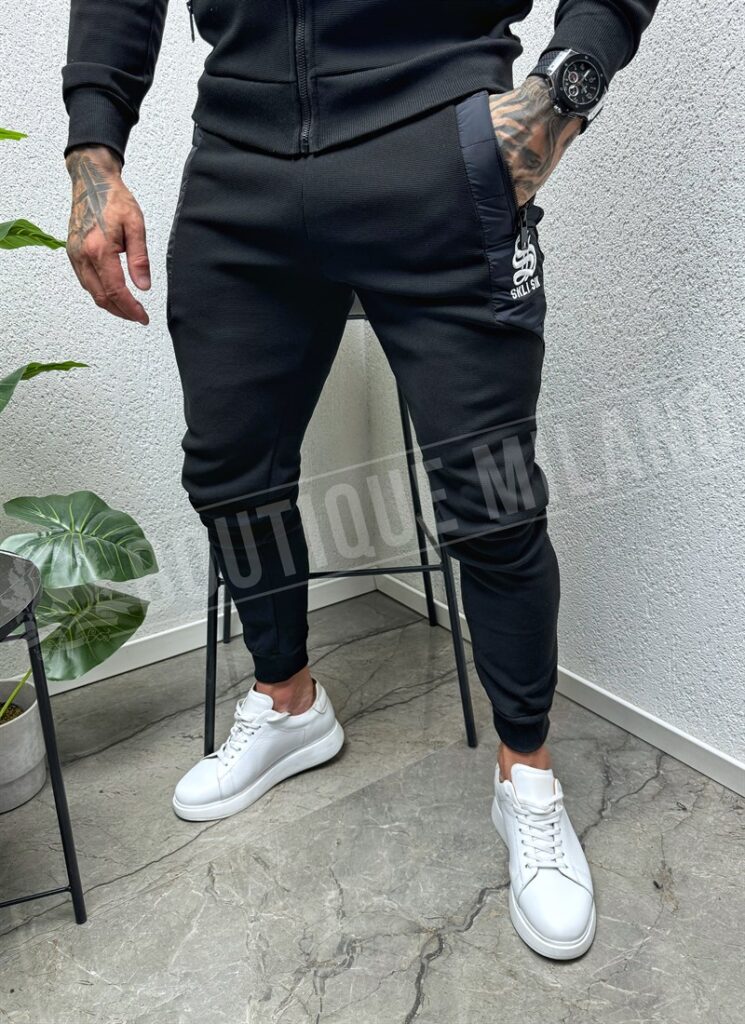 Trening pentru bărbați negru L155-3