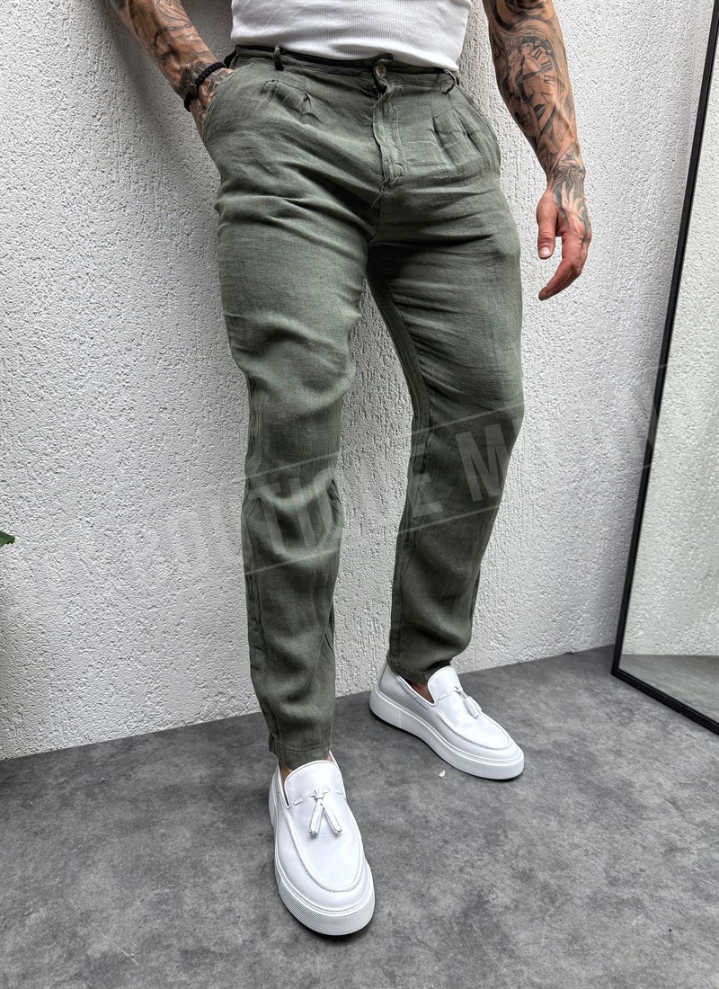 italianki-myjki-lenen-pantalon-v-zeleno-p27099-3-1 Pantaloni barbatesti Italieni din IN maslin