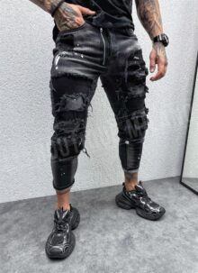 Blugi barbatesti modern negri