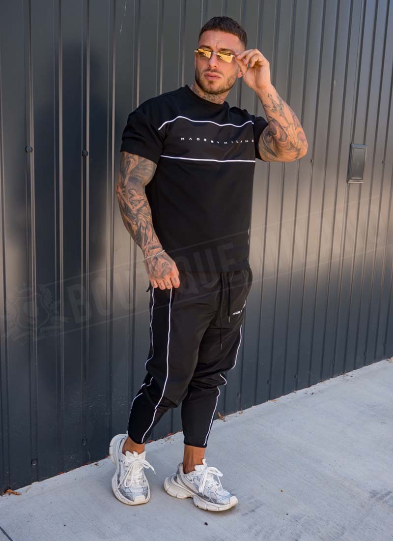 Set sport negru pentru bărbați Milano L079-1