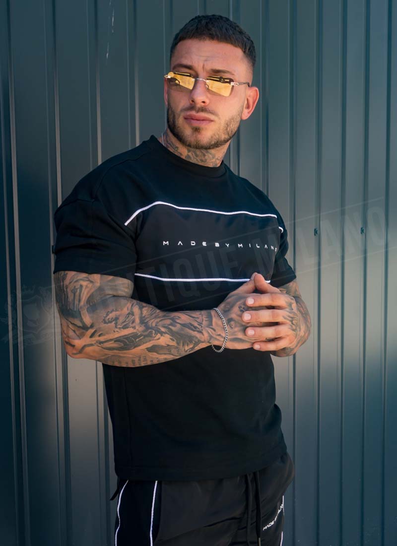 Set sport negru pentru bărbați Milano L079-1
