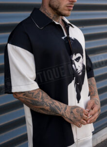Camasa barbateasca oversize „Ediția Scarface” R1002