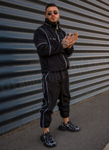 Trening barbatesc sport negru L006-1
